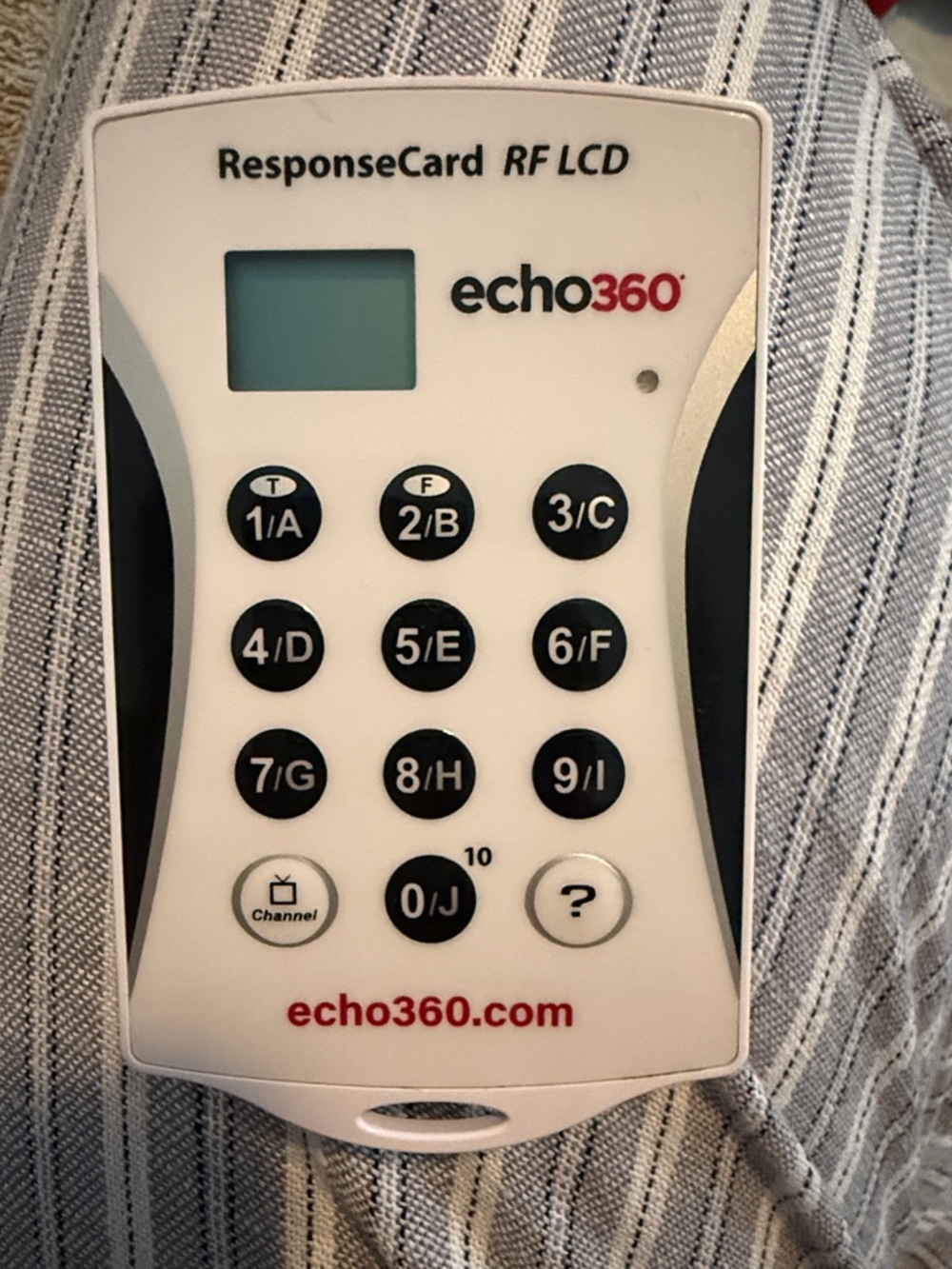 Echo ResponseCard RF LCD Remote - White and Black